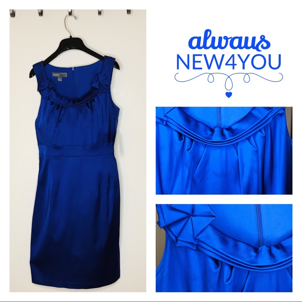 💙 Blue cocktail dress for Valentines Day💘